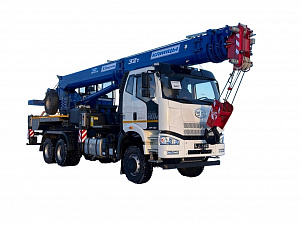 Автокран КС-55729-9К-3 на шасси FAW CA3250 фото
